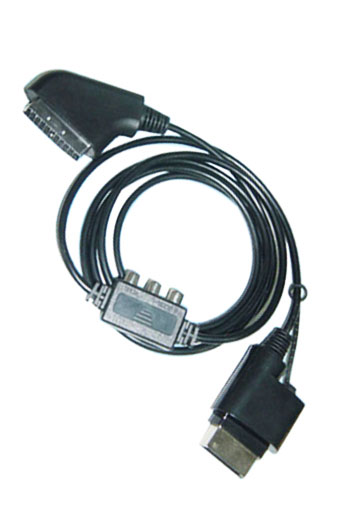 Cable RGB SCART+ AV X-Box 360