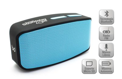 Altavoz SoundPlay Wild Bluetooth Azul Biwond