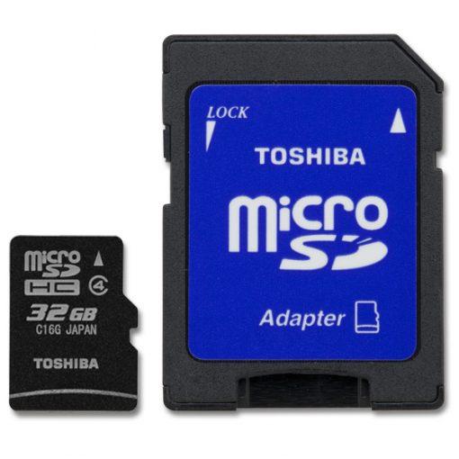 MicroSD 32GB Clase4 Toshiba