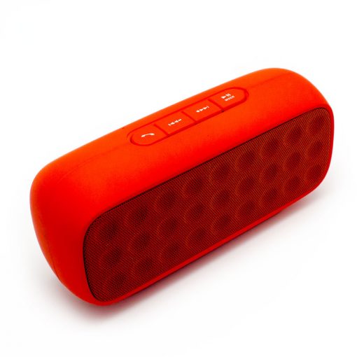 Altavoz Bluetooth Bubble Speaker Rojo FM AUX MicroSD Manos Libre