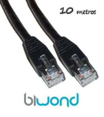 Cable Ethernet 10m Cat 6 BIWOND