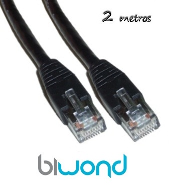 Cable Ethernet 2m Cat 6 BIWOND