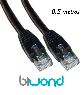 Cable Ethernet 0.5m Cat 6 BIWOND