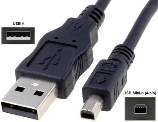 Cable MINI USB 2.0 4PIN/M 1.8m