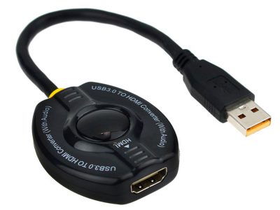 Conversor USB 3.0 a HDMI Audio + Vídeo