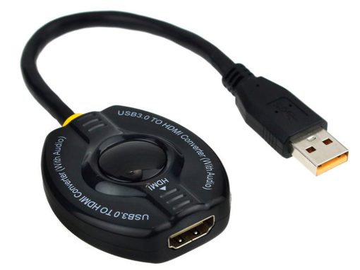 Conversor USB 3.0 a HDMI Audio + Vídeo