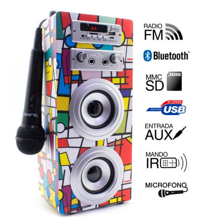 JoyBox Karaoke Bluetooth Picasso Biwond