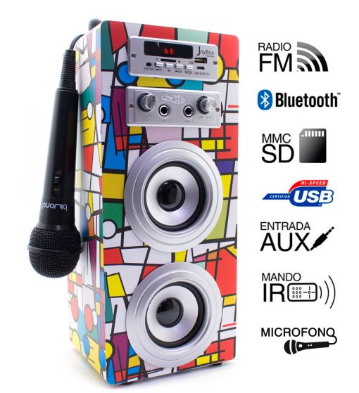 JoyBox Karaoke Bluetooth Picasso Biwond