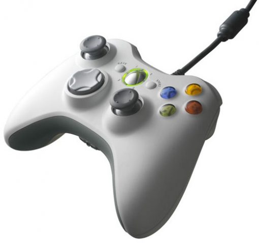 Mando Xbox360 Blanco (Con Cable)