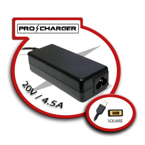 Carg. 20V/4.5A Tipo Square 90W Pro Charger