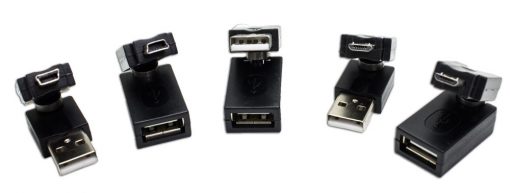 Multi adaptador juego portable USB Negro (5 unds.)