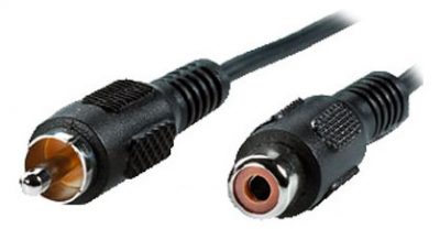Cable RCA Macho-Hembra 5m BIWOND