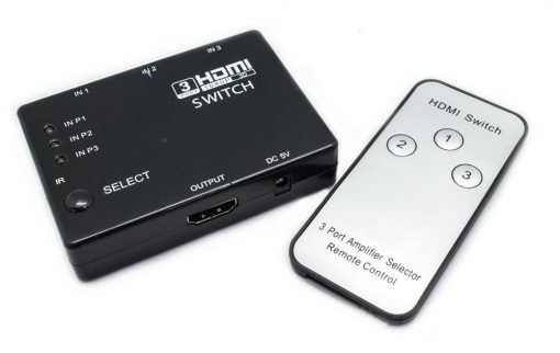 Switch HDMI 3x1 (Mando a Distancia)