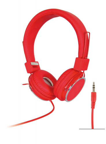 Auriculares estéreo Hi-Fi 595R Rojo Fonestar