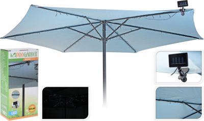 Guirnalda para Parasol Solar 72 Leds 300 cm