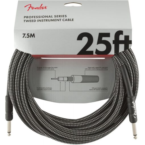 Cable Instrumento Profesional Recto Textil 7,5 mtr