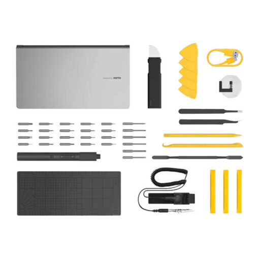 Destornillador eléctrico de precisión HOTO QWLSD012 (by Xiaomi) y kit de reparación de electrónica - Imagen 8